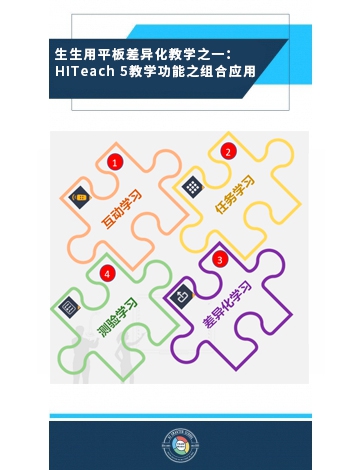 生生用平板差異化教學之一：HiTeach 5教學功能之組合應用